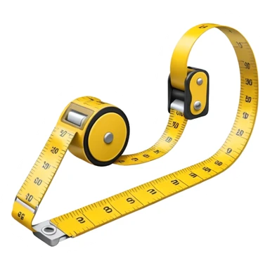 measuring tape used by tailors  sticker