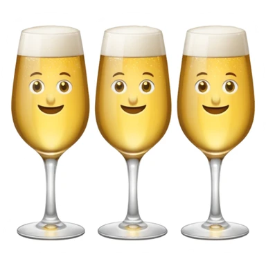 Halal alcohol and glasses sticker