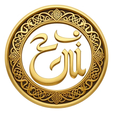 Allah'ın yazısı sticker