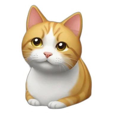 Cat in warsaw sticker