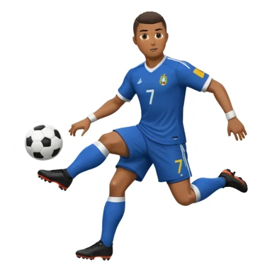 Ronaldo scoring from a free living 
 sticker