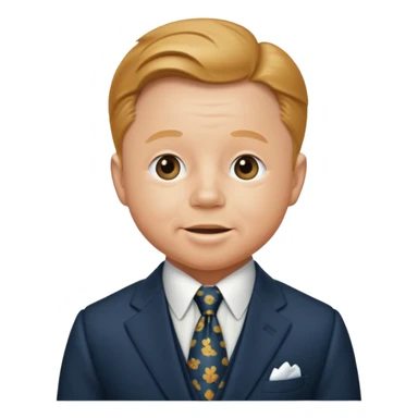 Mickey Rooney with suit sticker