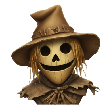 scarecrow from dungeons and dragons super realistic sticker
