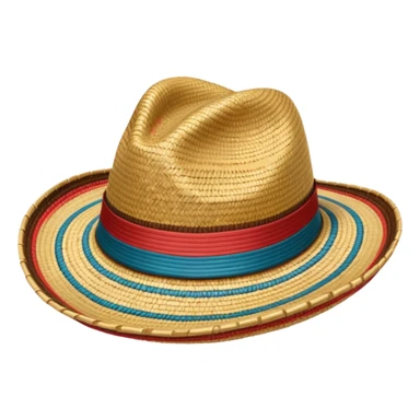 Sombrero vueltiao vallenato sticker