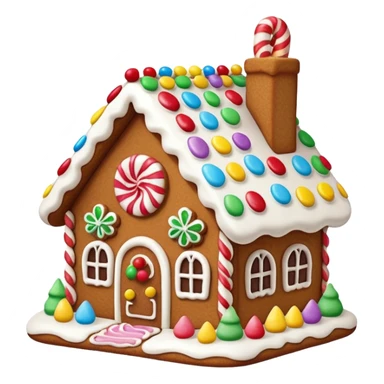 gingerbread house sticker