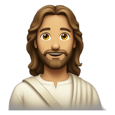 A Loving Jesus Who Sends Hearts of Love sticker
