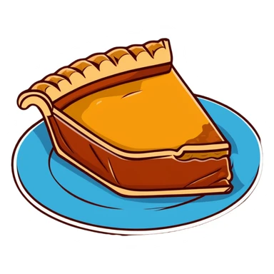 delicious homemade apple pie sticker