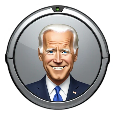 joe biden roomba sticker