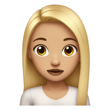 The girl with bruises sticker