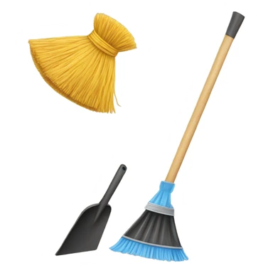 Broom & Dust Pan sticker