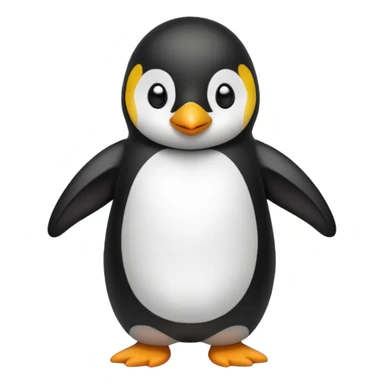 Pinguino con pijama sticker