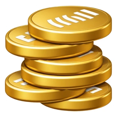wifi coin stack sticker