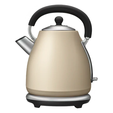 Beige smeg kettle  sticker