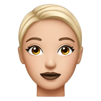 make up product blush  sticker