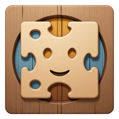 a square puzzle piece above a circular puzzle hole sticker