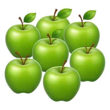 transformer green apple sticker