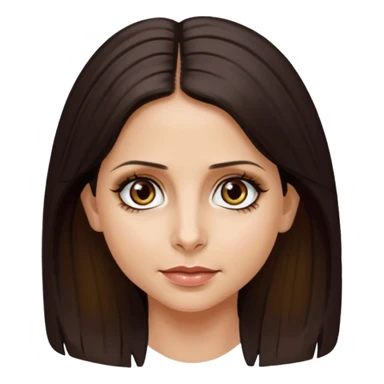 Sarah Michelle Gellar with hazel eyes sticker