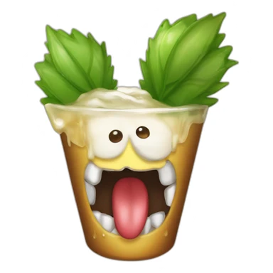 Cola de raton dientes de leon y alas de dragon sticker