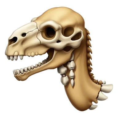 create a emoji of a camel but its head is a skull emoji sticker