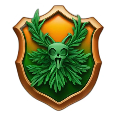 Jagermeister logo sticker