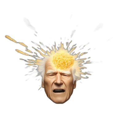 carl jung exploding head sticker