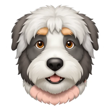 Perro viejo pastor inglés sticker