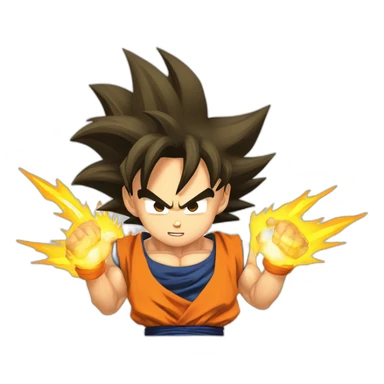 Goku super sayan sticker