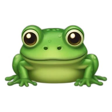 Emoji pepelore grenouille sticker