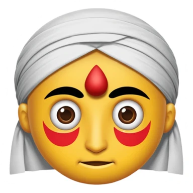 Mavi renkte üzerinde ay yıldız olan bayrak  sticker