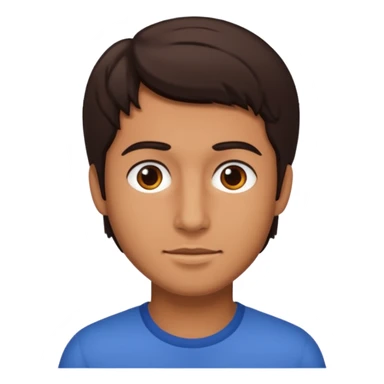 Luis Alberti with tan skin, dark brown hair sticker