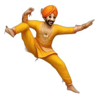 bhangra sticker
