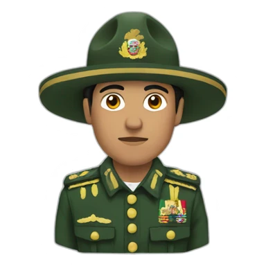 mexicain armée sticker