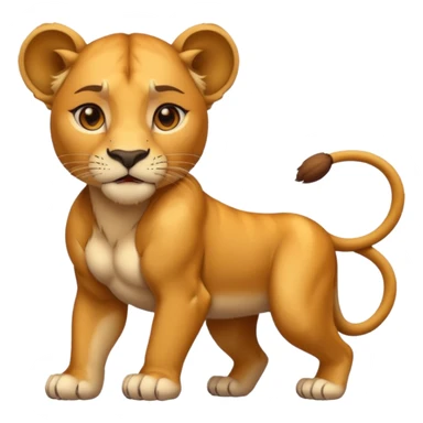 Lioness sticker