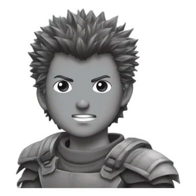Guts from Berserk sticker
