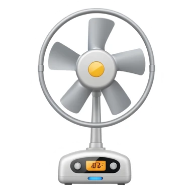 electric fan sticker