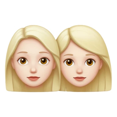 i want two person nicke eatche athore sticker