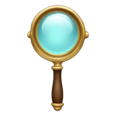 amgnifying glass sticker