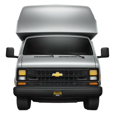 Hot Premium 1985 Dark Trooper Chevy Astro delivery van  sticker