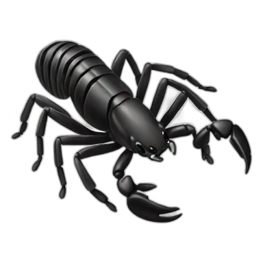 scorpio chrome sticker