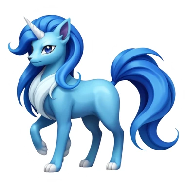 Lucia-Suicune-fakemon-creature-hybrid sticker