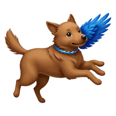 Dog shooting a bird sticker