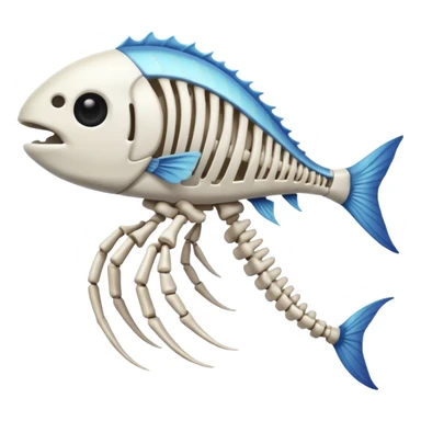 fishbone sticker