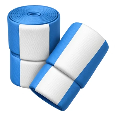 boxing hand wraps object icon, rolled athletic bandage for hands, white fabric texture, sporty combat gear, clean detailed look, 3D cartoon, mobile game icon style, centered, clean background, no text, no watermark
 sticker