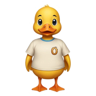 canard ave un T-shirt OM sticker