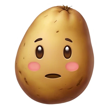 faceless potato sticker
