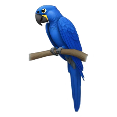 Hyacinth Macaw sticker