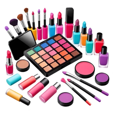 makeup products sticker