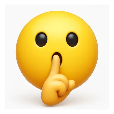 Convert the uploaded image into a 3D Apple-style emoji — preserve the key shapes, colors, and overall composition of the original image. Simplify the forms into clean, rounded cartoon-style elements while keeping the subject recognizable. Apply glossy textures, soft lighting, smooth shading, and render everything in Apple emoji style on a clean white background

 sticker