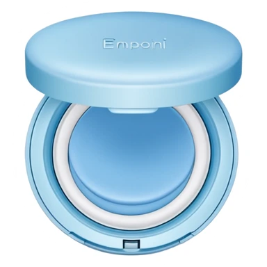 cushion foundation Pact in ligt blue color sticker