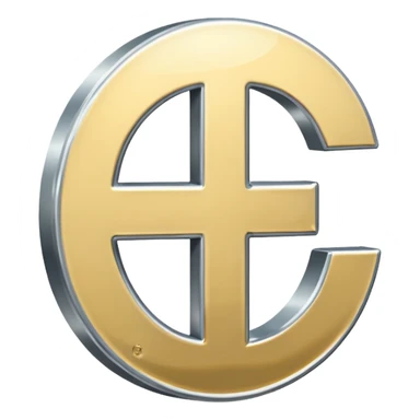 $ dollar metal symbol sticker